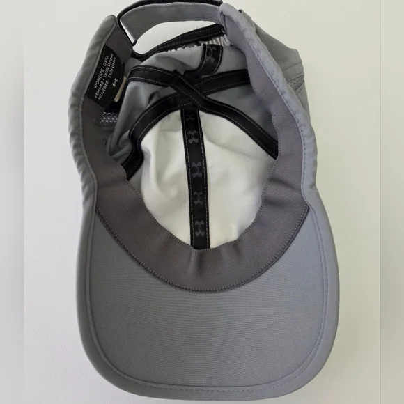 Under Armour Light Gray Cap with White Logo - Picture 5 of 8